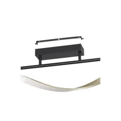 Eglo Taklampa Conaprato Stål Brushed Mässing, Svart 20W 2500lm - 827-840-865 CCT | Dimbar