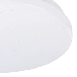 Eglo Taklampa Frania-ip Stål Vit 18W 2100lm - 830-860 Justerbar Vit | 310mm - IP44