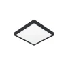 Eglo Taklampa Fueva 6 Plast Svart 13W 2100lm - 827-840-865 CCT
