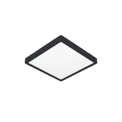 Eglo Taklampa Fueva 6 Plast Svart 13W 2100lm - 827-840-865 CCT