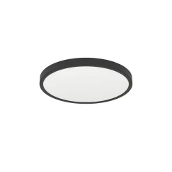 Eglo Taklampa Fueva 6 Plast Svart 17W 2900lm - 827-840-865 CCT