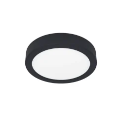 Eglo Taklampa Fueva 6 Plast Svart 7.5W 1000lm - 827-840-865 CCT