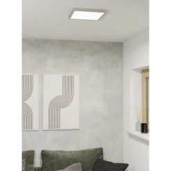Eglo Taklampa Fueva 6 Stål Vit 13W 2000lm - 827-865 Justerbar Vit | IP44 - Dimbar