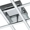 Eglo Taklampa Lasana 1 Stål Krom 53W 2800lm - 830 Varm Vit