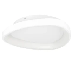 Eglo Taklampa Loretello Plast Stål Vit 12W 1440lm - 827-865 Justerbar Vit | 350mm - Dimbar