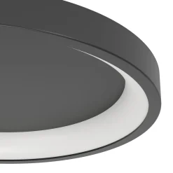 Eglo Taklampa Loretello-Z Stål Svart 19W 2430lm - 827-865 Justerbar Vit | 350mm - Dimbar