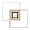 Eglo Taklampa Marinello Aluminium Stål Svart Trä 17W 5160lm - 827-865 Justerbar Vit | Dimbar