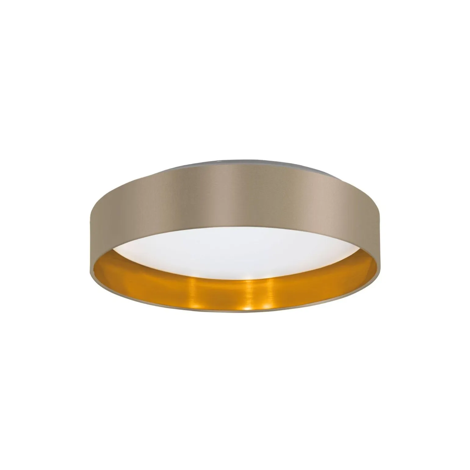 Eglo Taklampa Maserlo 2 Stål Vit 20W 2400lm - 830 Varm Vit