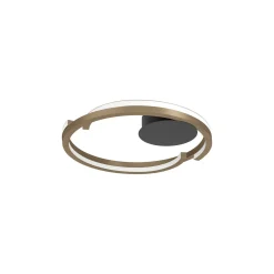Eglo Taklampa Mezzomonte Aluminium Stål Brons Svart 20W 1600lm - 827-865 Justerbar Vit | IP20 - Dimbar
