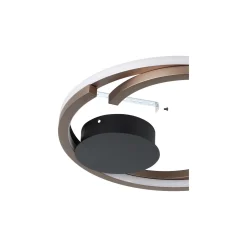 Eglo Taklampa Mezzomonte Aluminium Stål Brons Svart 20W 1600lm - 827-865 Justerbar Vit | IP20 - Dimbar