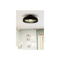 Eglo Taklampa Mogano Stål Svart | Passande för E27