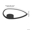 Eglo Taklampa Moschella Stål Aluminium Svart 97W 1500lm - 827-865 Justerbar Vit | 375mm