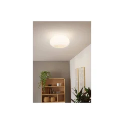 Eglo Taklampa Optica Stål Satin Nickel | Passande för 2x E27