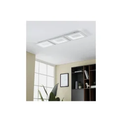 Eglo Taklampa Padrogia-Z Stål Vit 9.7W 1170lm - 827-865 Justerbar Vit + RGB | IP20 - Zigbee Dimbar