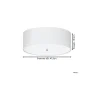 Eglo Taklampa Pasteri Stål Satin Nickel | IP20 - Passande för 3x E27