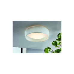 Eglo Taklampa Pasteri Stål Vit 3.6W 320lm - 830 Varm Vit | IP20