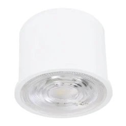 Eglo Taklampa Puck Smart Plast Vit 4W 440lm - 827-865 Justerbar Vit | 50mm - Dimbar