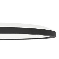 Eglo Taklampa Rovito-Z Plast Svart 18W 2300lm - 827-865 Justerbar Vit | 389mm - IP44 - Dimbar