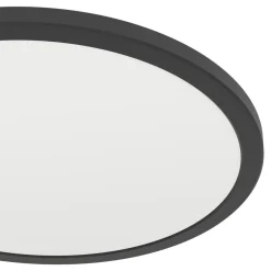 Eglo Taklampa Rovito-Z Plast Svart 18W 2300lm - 827-865 Justerbar Vit | 389mm - IP44 - Dimbar