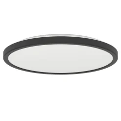 Eglo Taklampa Rovito-Z Plast Svart 13W 1750lm - 827-865 Justerbar Vit | 300mm - IP44 - Dimbar