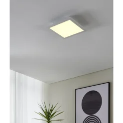 Eglo Taklampa Salobrena-Z Aluminium Vit 15W 1790lm - 827-865 Justerbar Vit | Dimbar