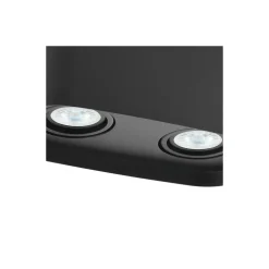 Eglo Tak Spot Arenzano Stål Svart 9.4W 690lm - 830 Varm Vit | Dimbar - Passande för 2x GU10