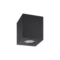 Eglo Tak Spot Torrecola Aluminium Svart | IP44 - Passande för 1x GU10