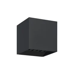 Eglo Vägglampa Calpi 2 Aluminium Antracit Up & Down 3.3W 340lm - 830 Varm Vit | IP54