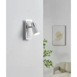 Eglo Vägglampa Davida Stål Krom 4W 400lm - 830 Varm Vit