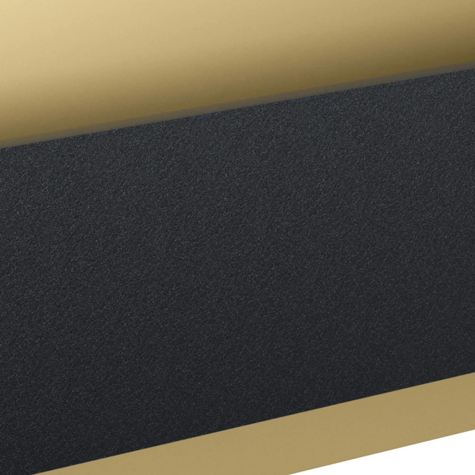Eglo Vägglampa Feloniche Aluminium Svart Guld 10W 1300lm - 830 Varm Vit