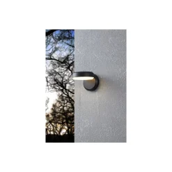 Eglo Vägglampa Fornaci Stål Svart 3W 320lm - 830 Varm Vit | IP65
