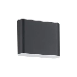 Eglo Vägglampa Grutti Aluminium Antracit 2W 320lm - 830-840-865 CCT | IP65