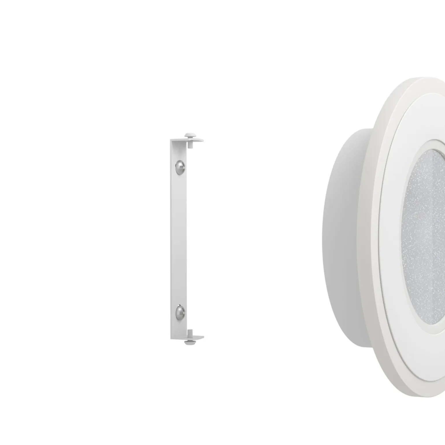 Eglo Vägglampa Macchioni Stål Plast Vit 12W 1560lm - 840 Kallvit