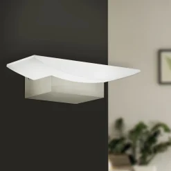 Eglo Vägglampa Metrass Aluminium 56W 680lm - 830 Varm Vit