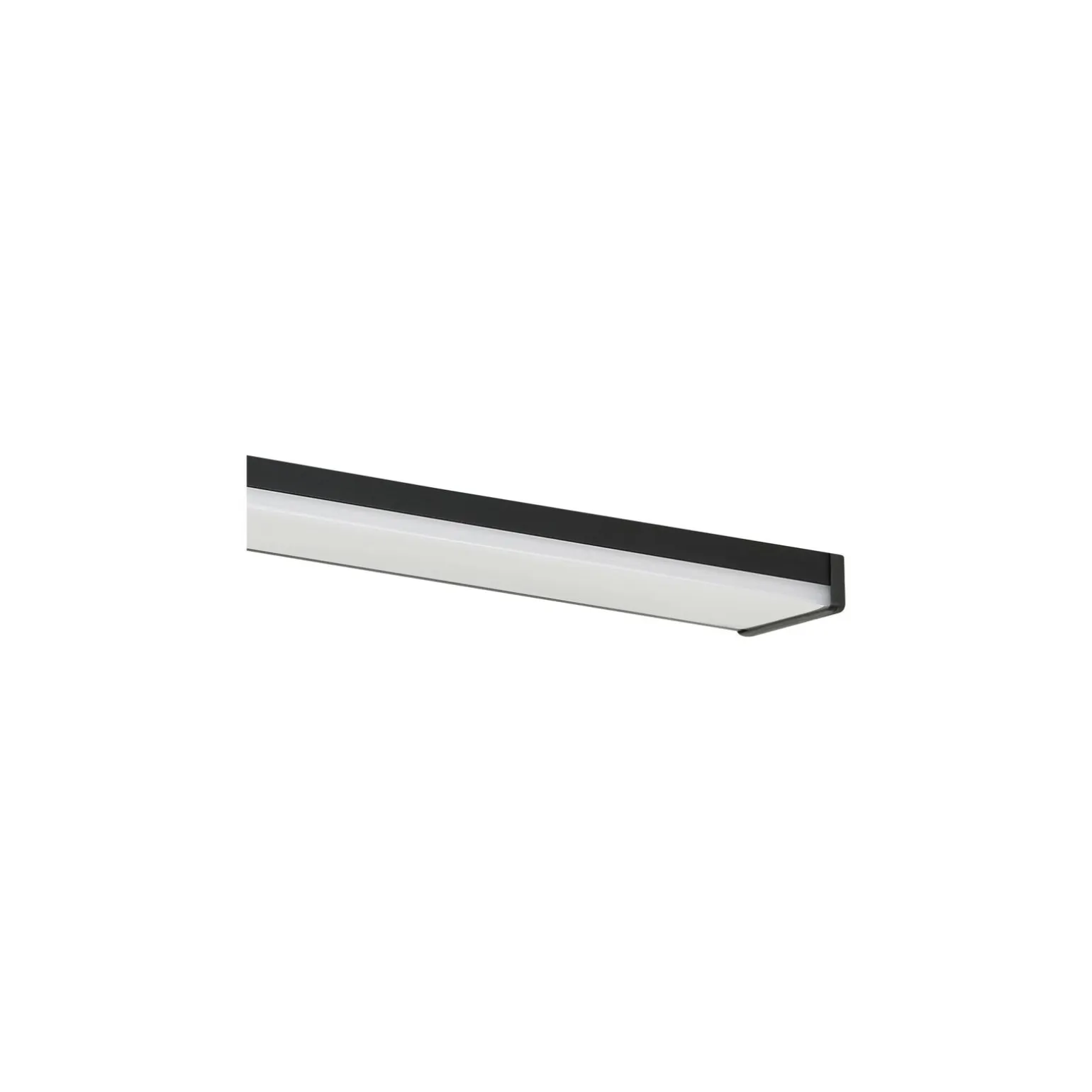 Eglo Vägglampa Pandella 2 Aluminium Svart Badrumsbelysning 11W 1400lm - 840 Kallvit | IP44