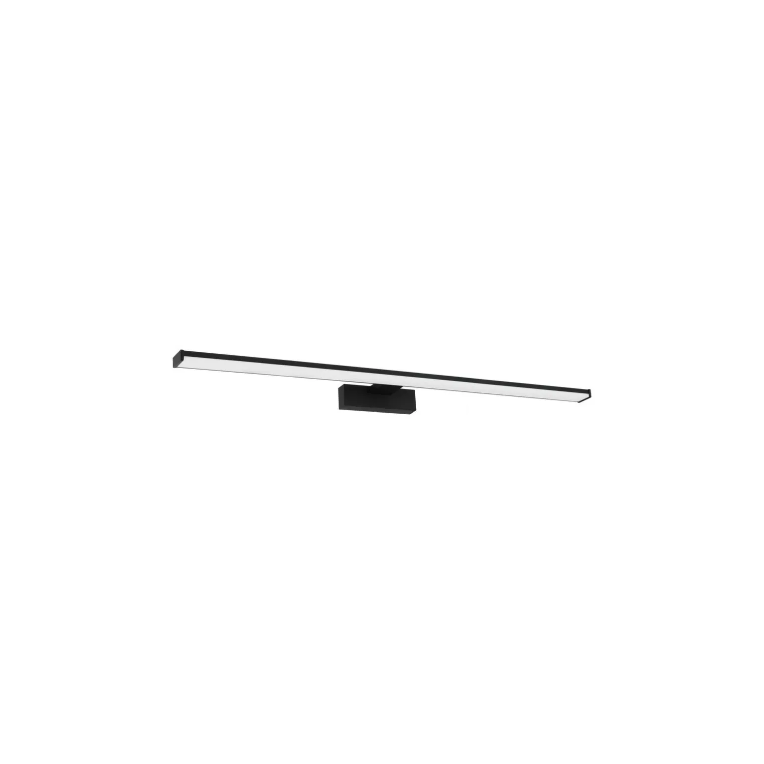 Eglo Vägglampa Pandella 1 Aluminium Svart Badrumsbelysning 14W 1700lm - 840 Kallvit | IP44