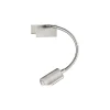 Eglo Vägglampa Pasteri Stål Satin Nickel 40 | IP20 - Inkl. Spot och Exkl. 1x E27