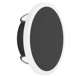 Eglo Vägglampa Talamello 1 Aluminium Svart Vit 12W 1450lm - 830 Varm Vit