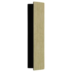 Eglo Vägglampa Zubialde Stål Svart Trä 12W 1550lm - 830 Varm Vit