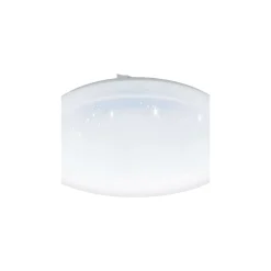Eglo Vägg och Taklampa Frania-S Stål Vit 14.6W 1600lm - 830 Varm Vit | IP20
