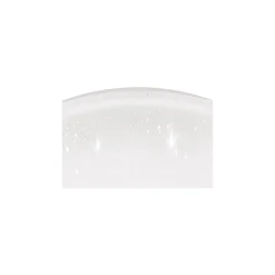 Eglo Vägg och Taklampa Frania-S Stål Vit 18W 1850lm - 840 Kallvit | IP44