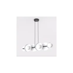 Emibig Pendellampa Model Stål Vit | Passande för 6x G9 - Max 8W