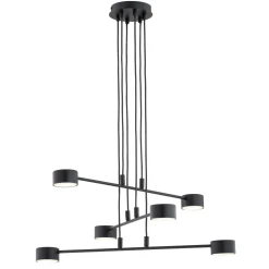 Emibig Pendellampa Modus Stål Svart | Passande för 6x GX53 - Max 12W
