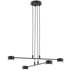Emibig Pendellampa Modus Stål Svart | Passande för 4x GX53 - Max 12W
