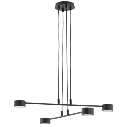 Emibig Pendellampa Modus Stål Svart | Passande för 4x GX53 - Max 12W