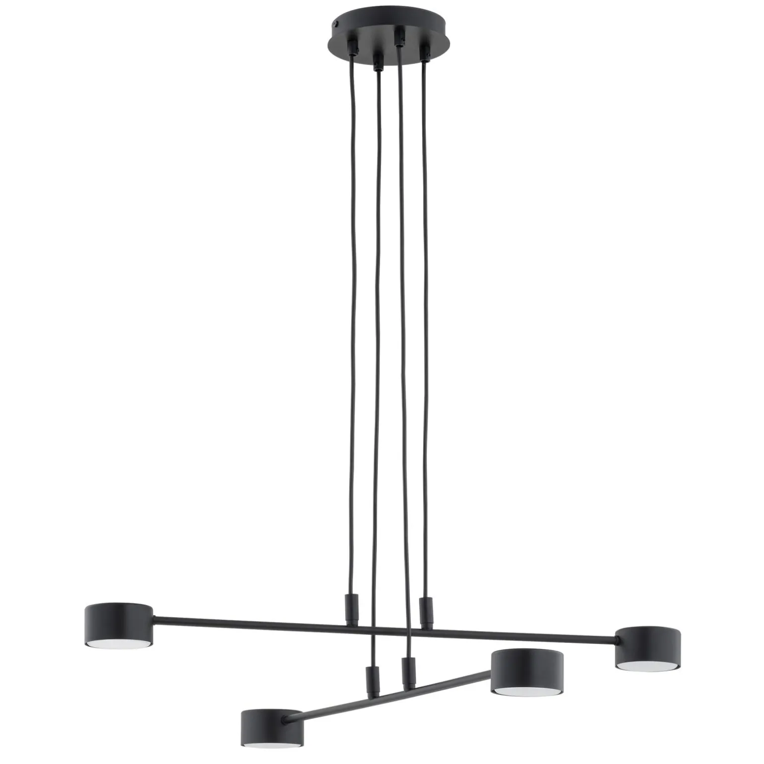 Emibig Pendellampa Modus Stål Svart | Passande för 4x GX53 - Max 12W