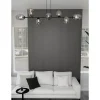 Emibig Pendellampa Pandora Stål Svart | Passande för 8x E14 - Max 10W