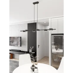 Emibig Pendellampa Sora Stål Svart | Passande för 6x GX53 - Max 12W