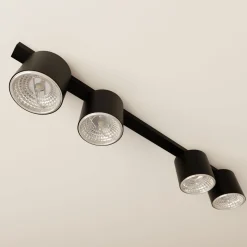 Emibig Taklampa Nano Stål Svart | Passande för 4x GU10 (AR111) - Max 12W