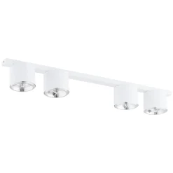 Emibig Taklampa Nano Stål Vit | Passande för 4x GU10 (AR111) - Max 12W